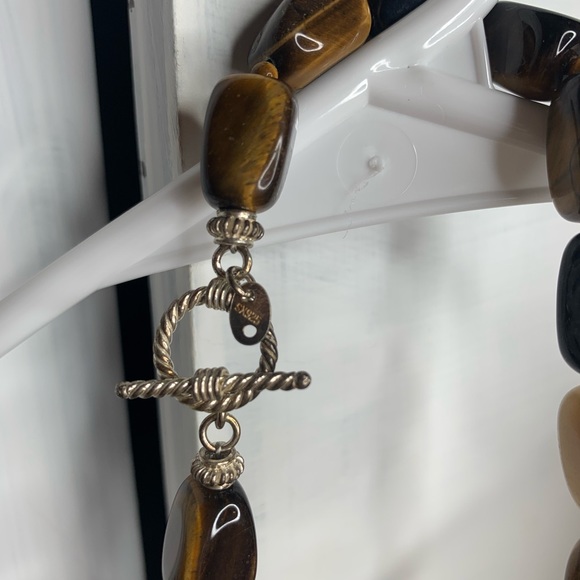 Tigers eye beaded necklace - Picture 3 of 3